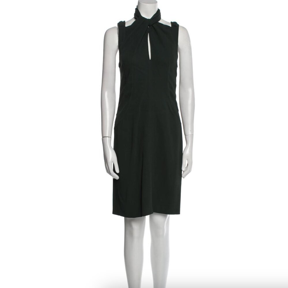 Barbara Bui Shift Dress Halter / Mock Neck Sleeveless Dress French 38 / US 6